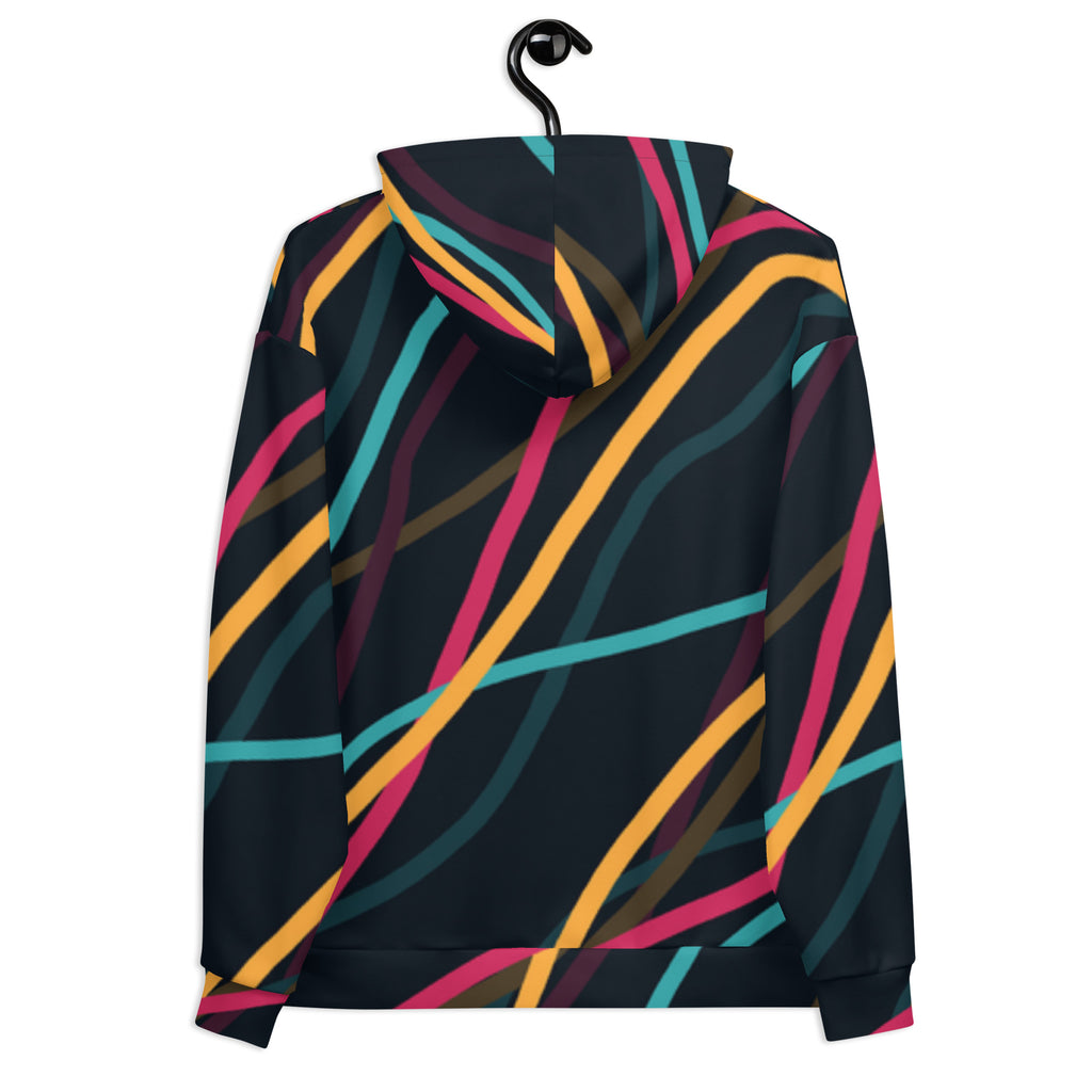 Inspire Unisex Hoodie – Neon Stripe