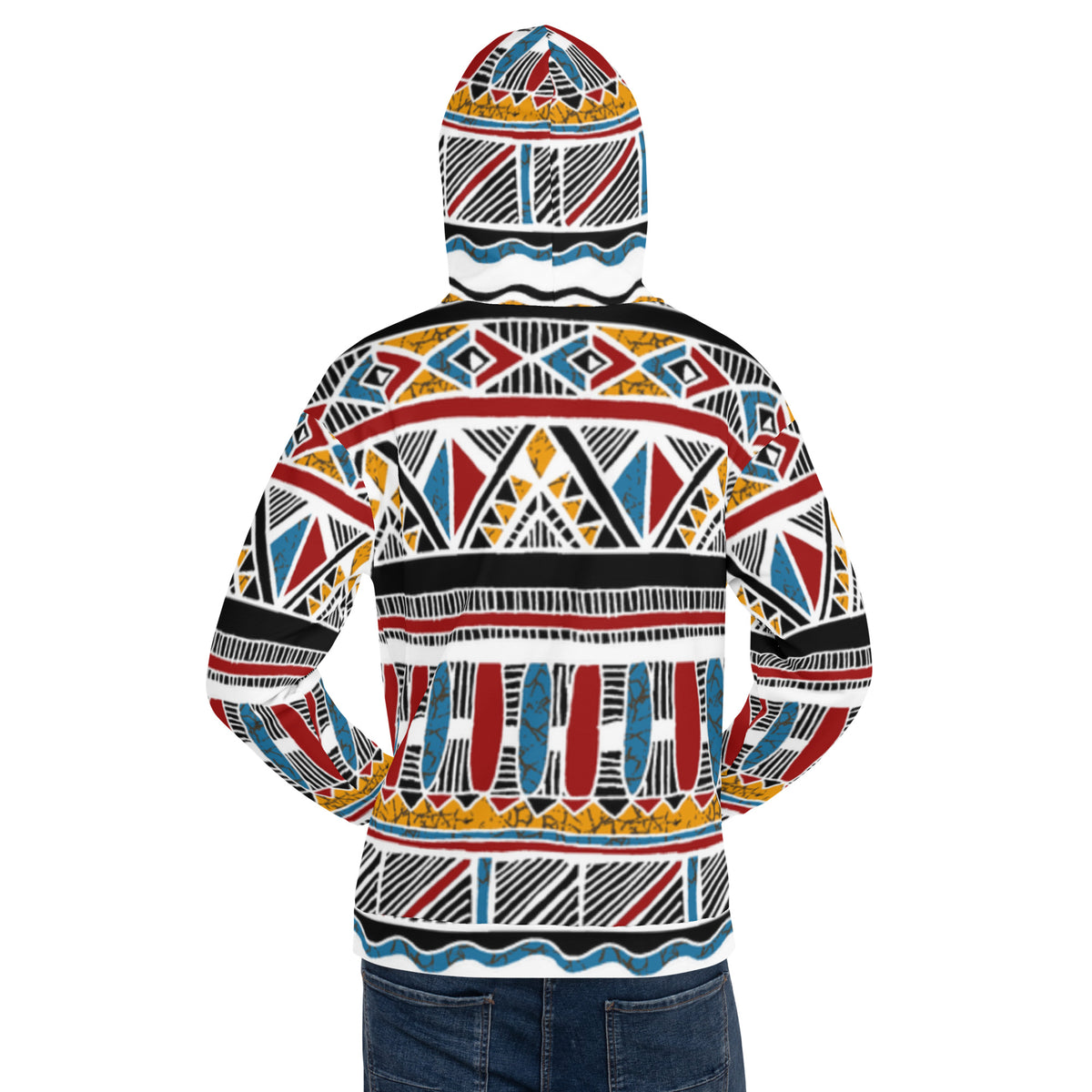 Inspire Unisex Hoodie – Tribal Print