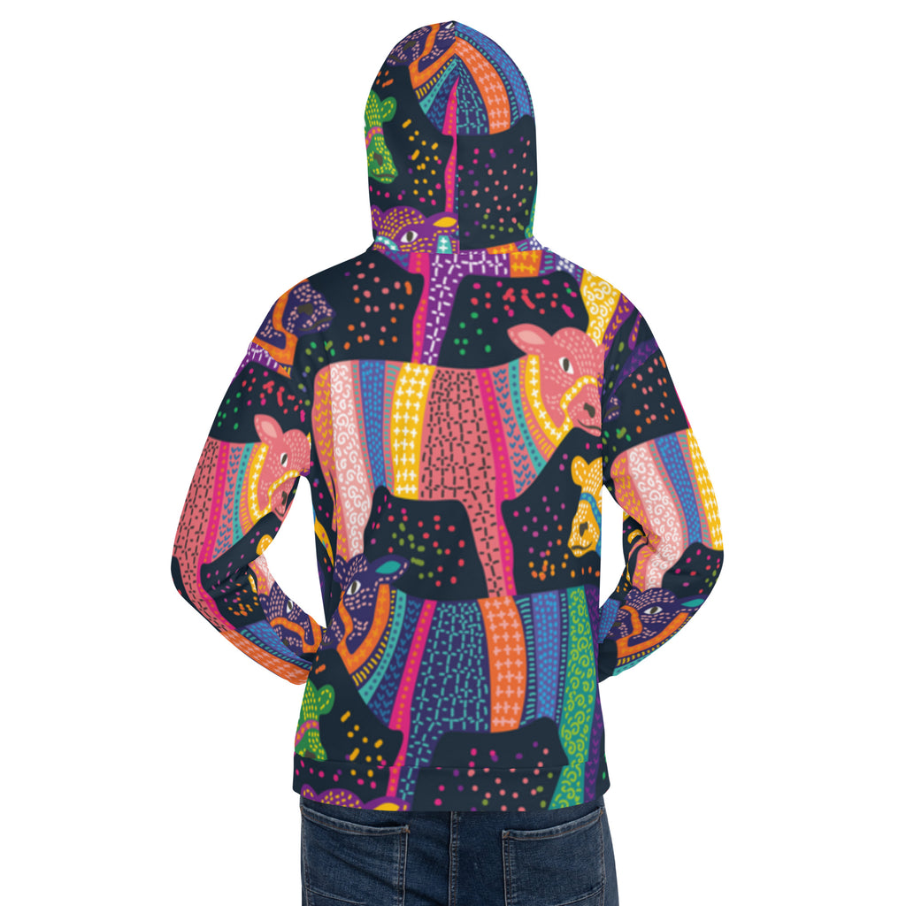 Inspire Unisex Hoodie – Patchwork Folk