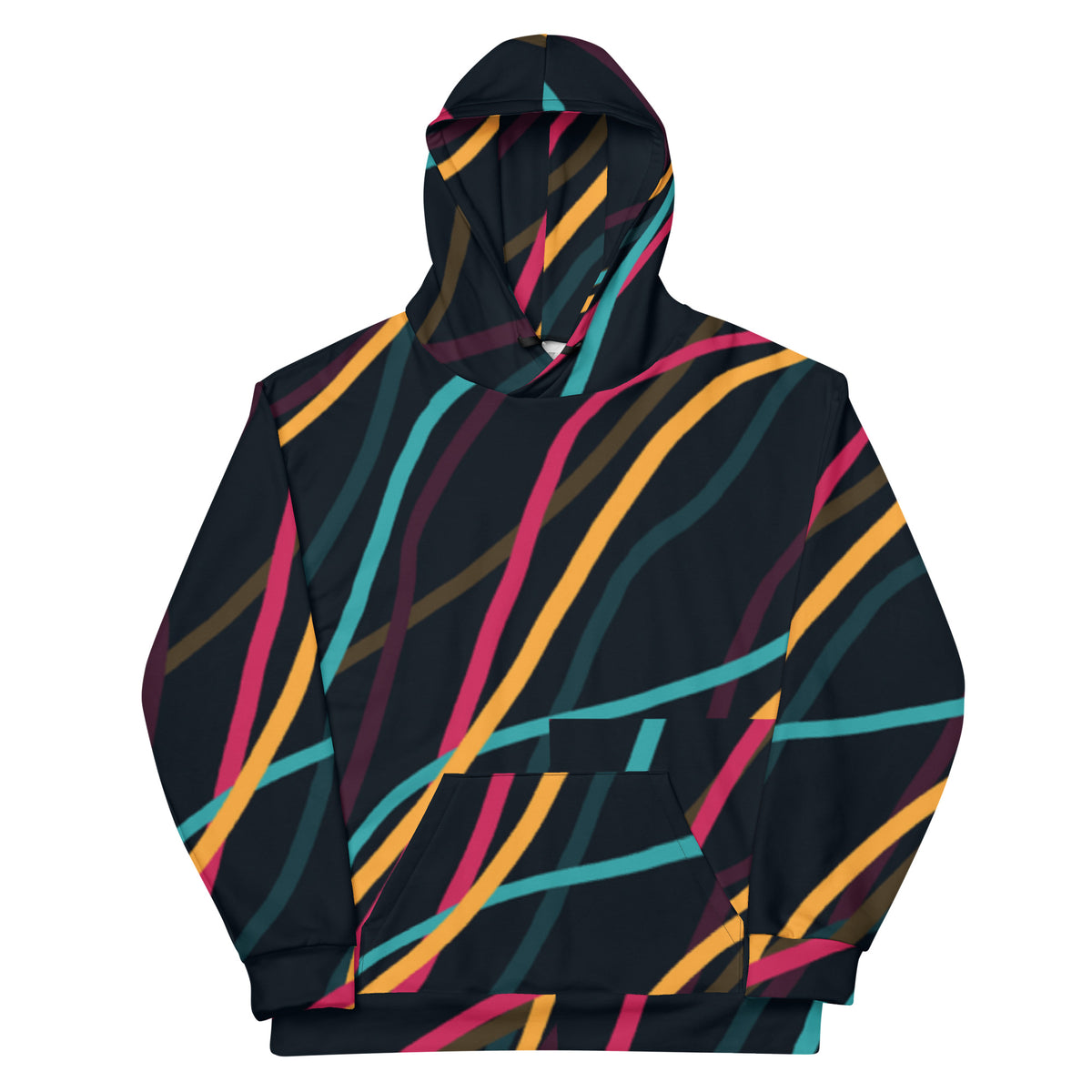 Inspire Unisex Hoodie – Neon Stripe