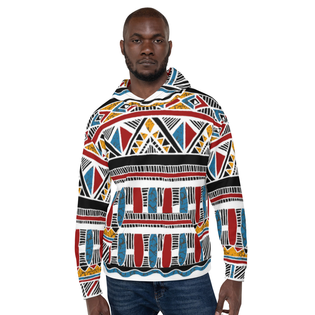 Inspire Unisex Hoodie – Tribal Print