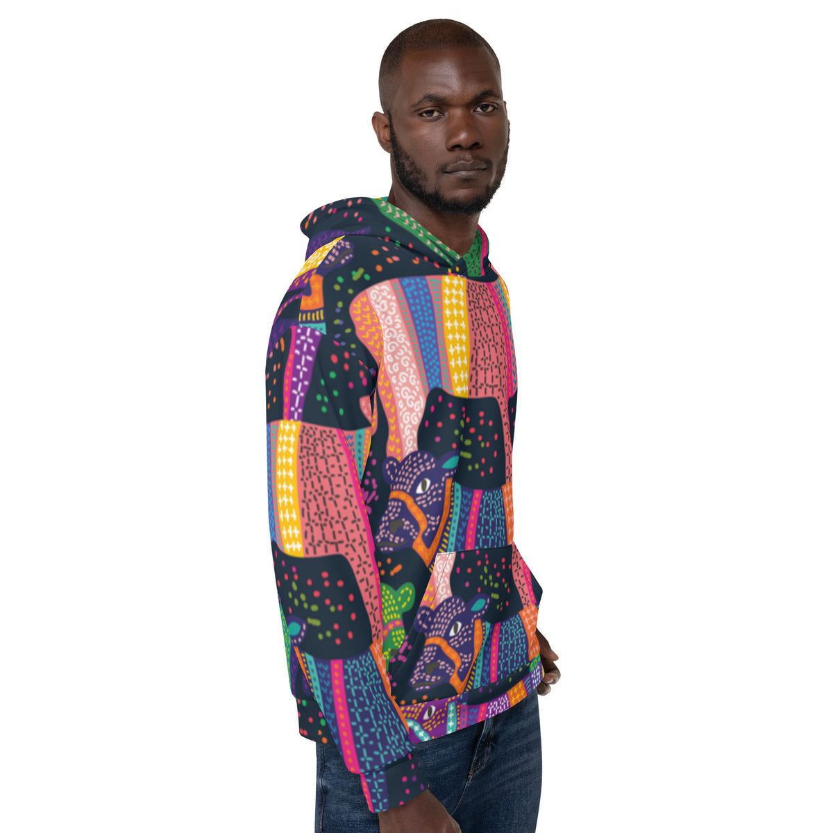 Inspire Unisex Hoodie – Patchwork Folk