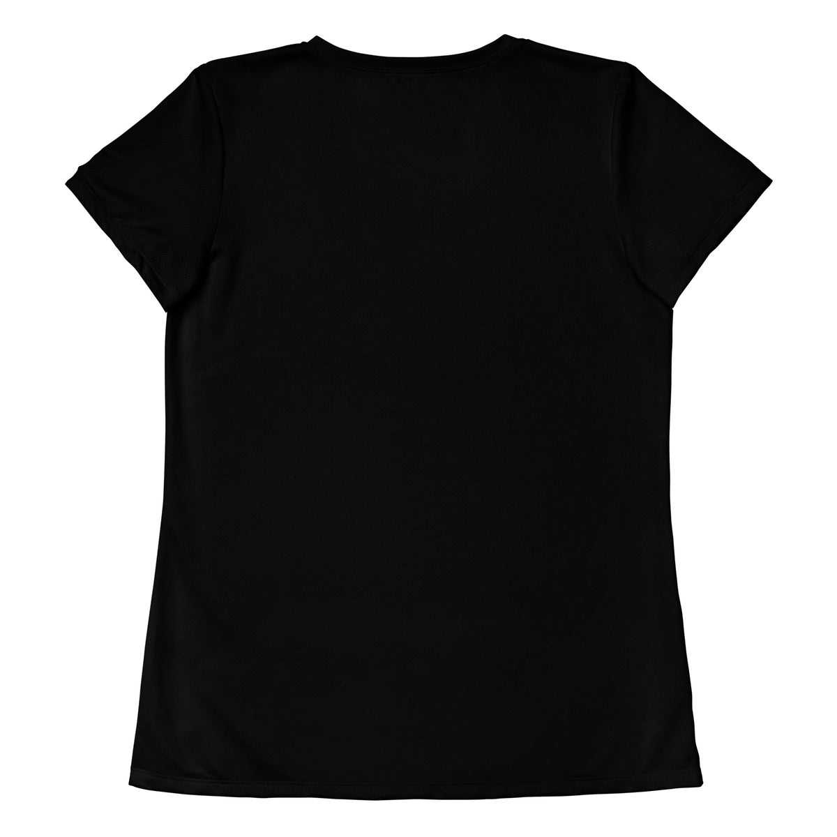 Saint Kitts and Nevis Women's Athletic T-Shirt – Black Sleeves