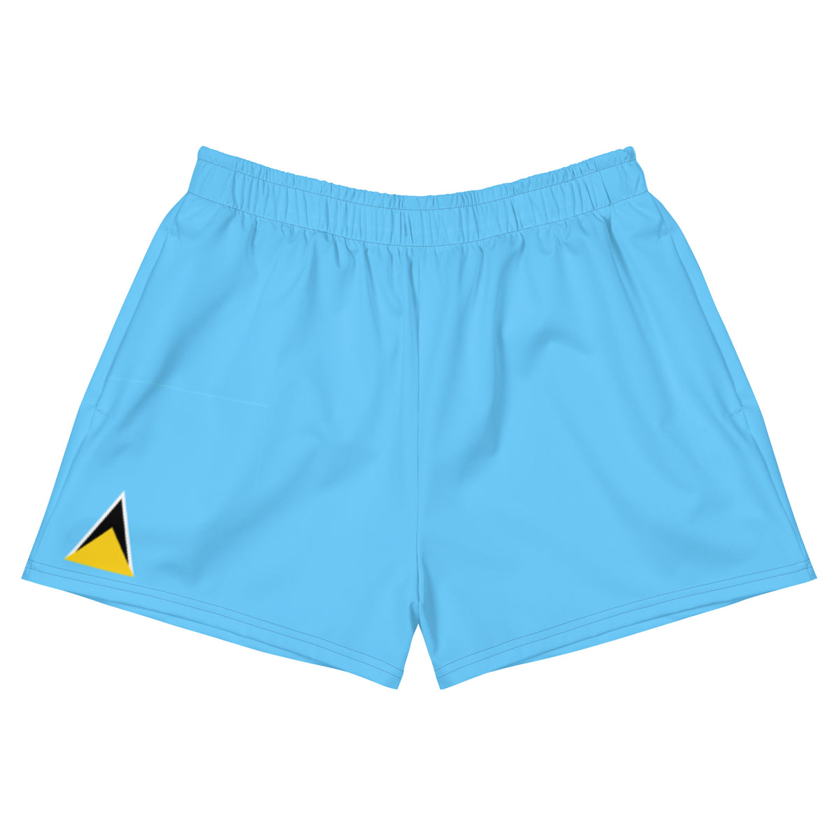 Saint Lucia Women's Athletic Short Shorts