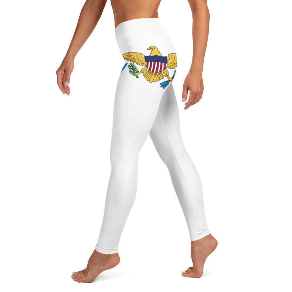 US Virgin Islands Yoga Leggings