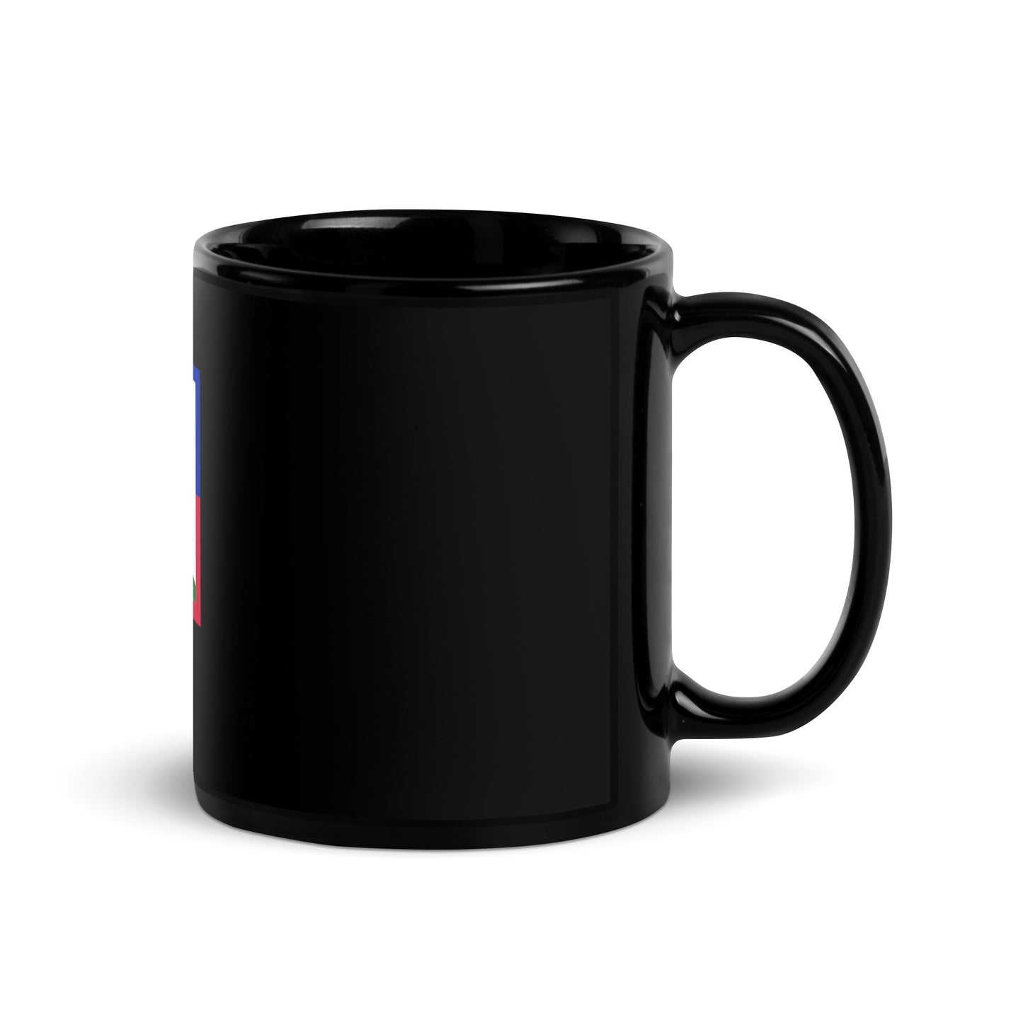 HAITI BLACK GLOSSY MUG