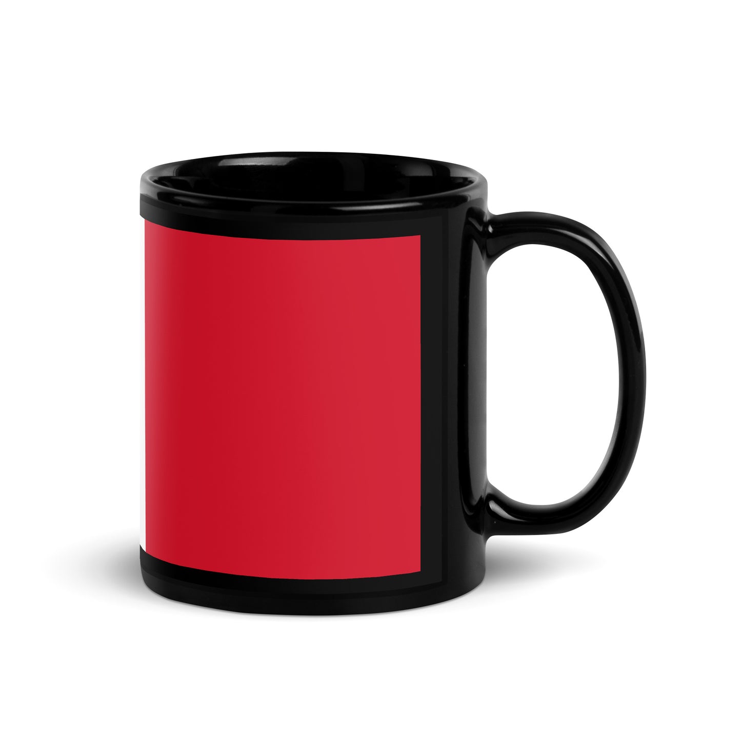 MEXICO BLACK GLOSSY MUG