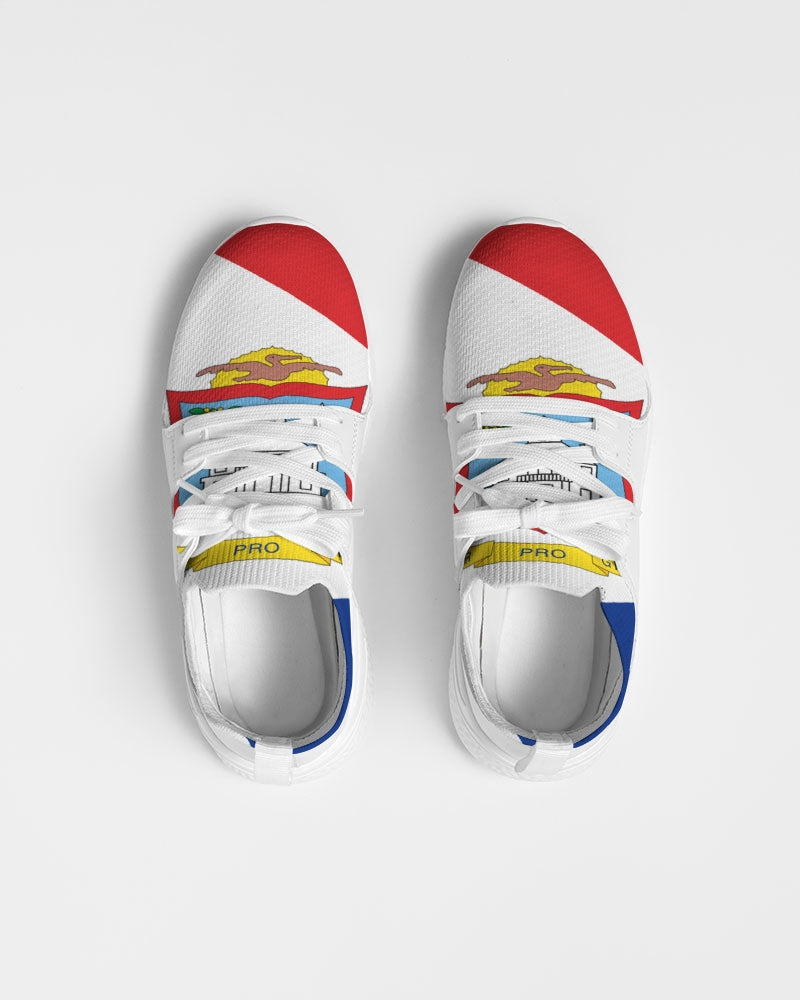 Sint Maarten Patriotic Women's Two-Tone Sneaker