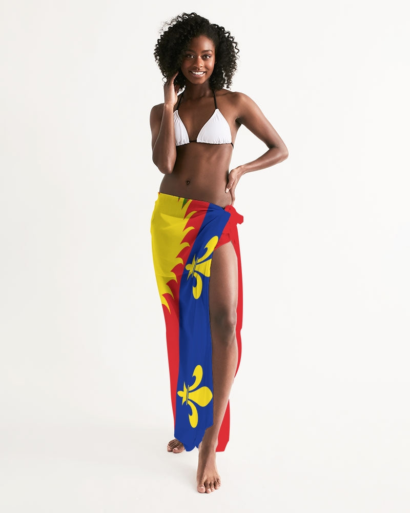 Guadeloupe Swimsuit Cover Up – Red