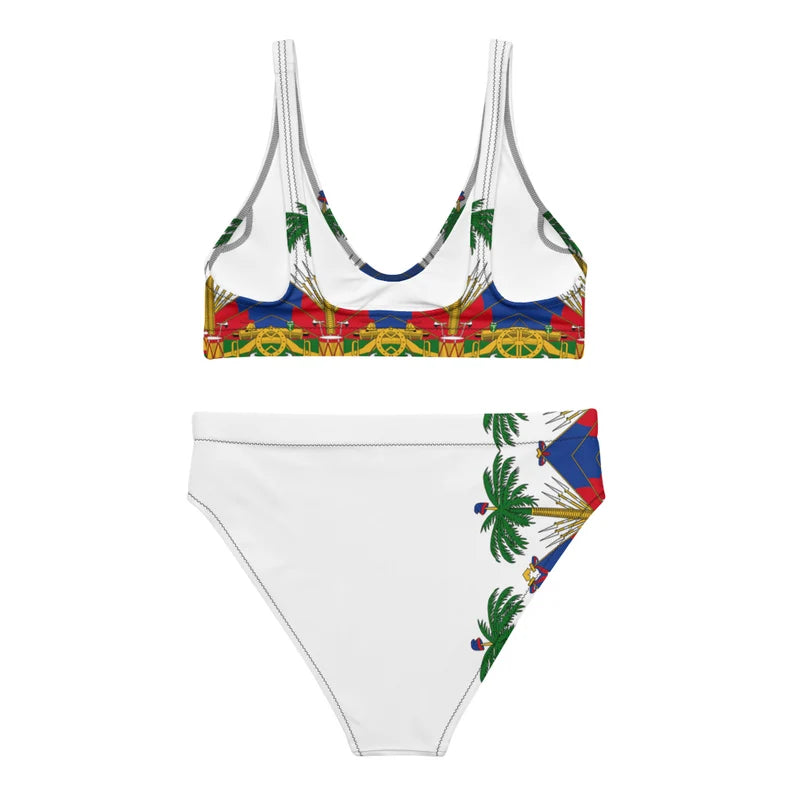Haiti Recycled High-Waisted Bikini