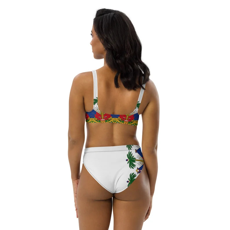 Haiti Recycled High-Waisted Bikini
