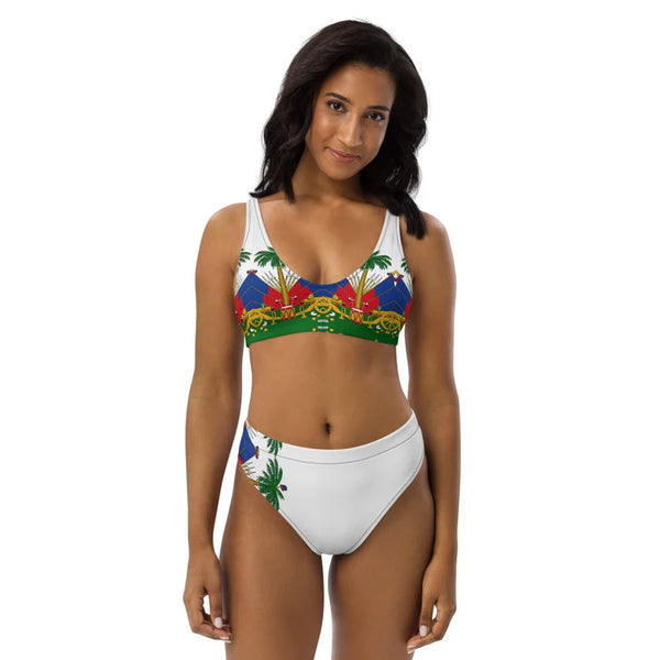 Haiti Recycled High-Waisted Bikini