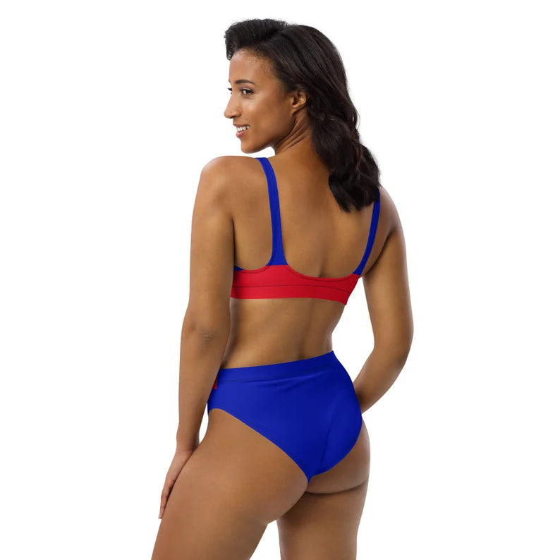 Haiti High-Waisted Bikini