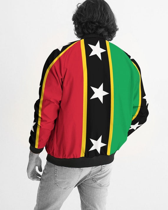 Saint Kitts and Nevis Men's Bomber Jacket