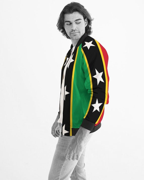 Saint Kitts and Nevis Men's Bomber Jacket