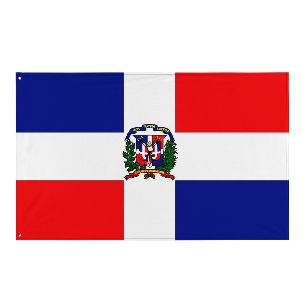 DOMINICAN REPUBLIC PATRIOTIC FLAG