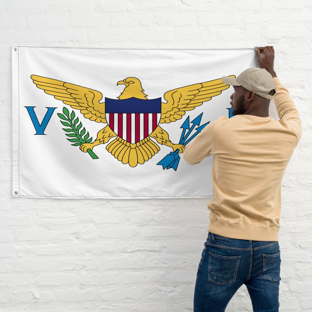 US VIRGIN ISLANDS PATRIOTIC FLAG