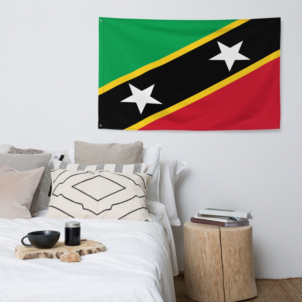 SAINT KITTS AND NEVIS PATRIOTIC FLAG