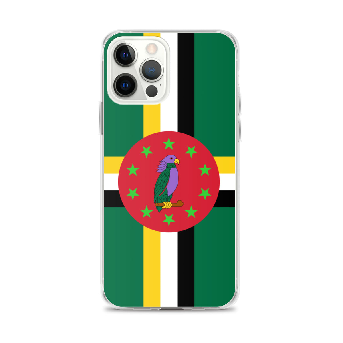 Dominica Premium iPhone Patriotic Flag Case