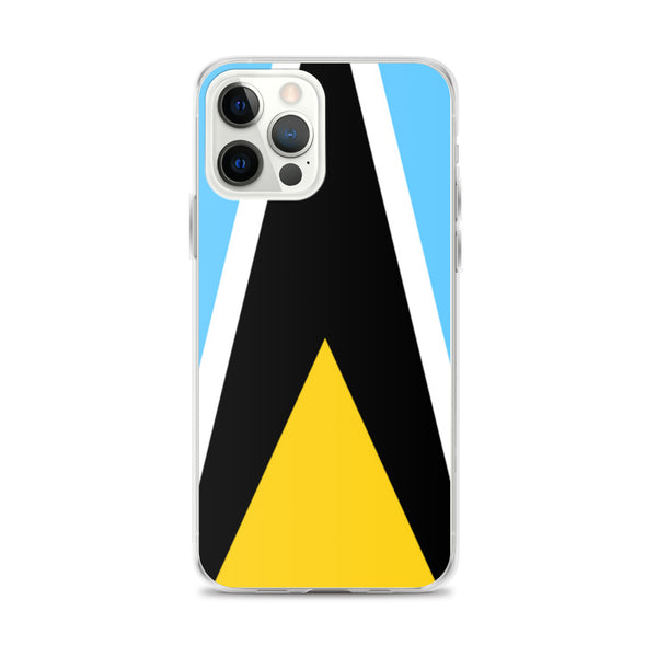 Saint Lucia Premium iPhone Case – Full Flag