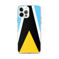 Saint Lucia Premium iPhone Case – Full Flag