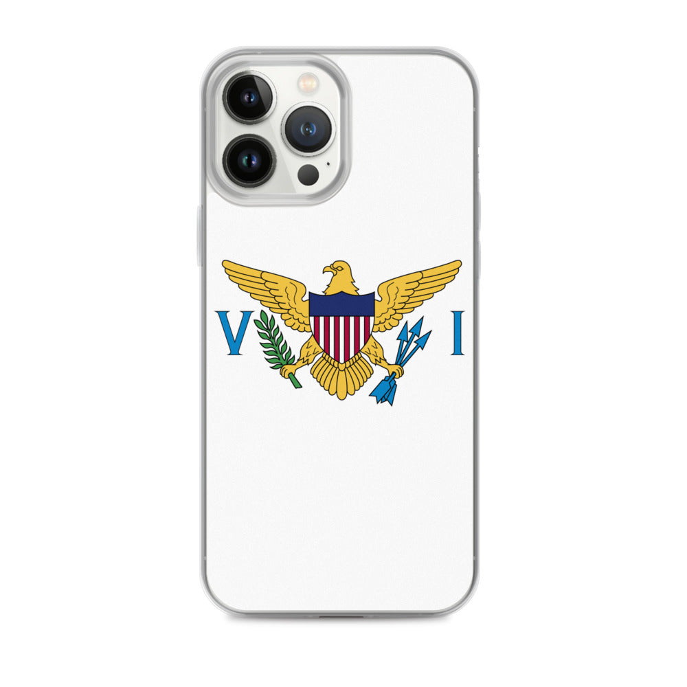 US Virgin Islands Premium iPhone Case – White
