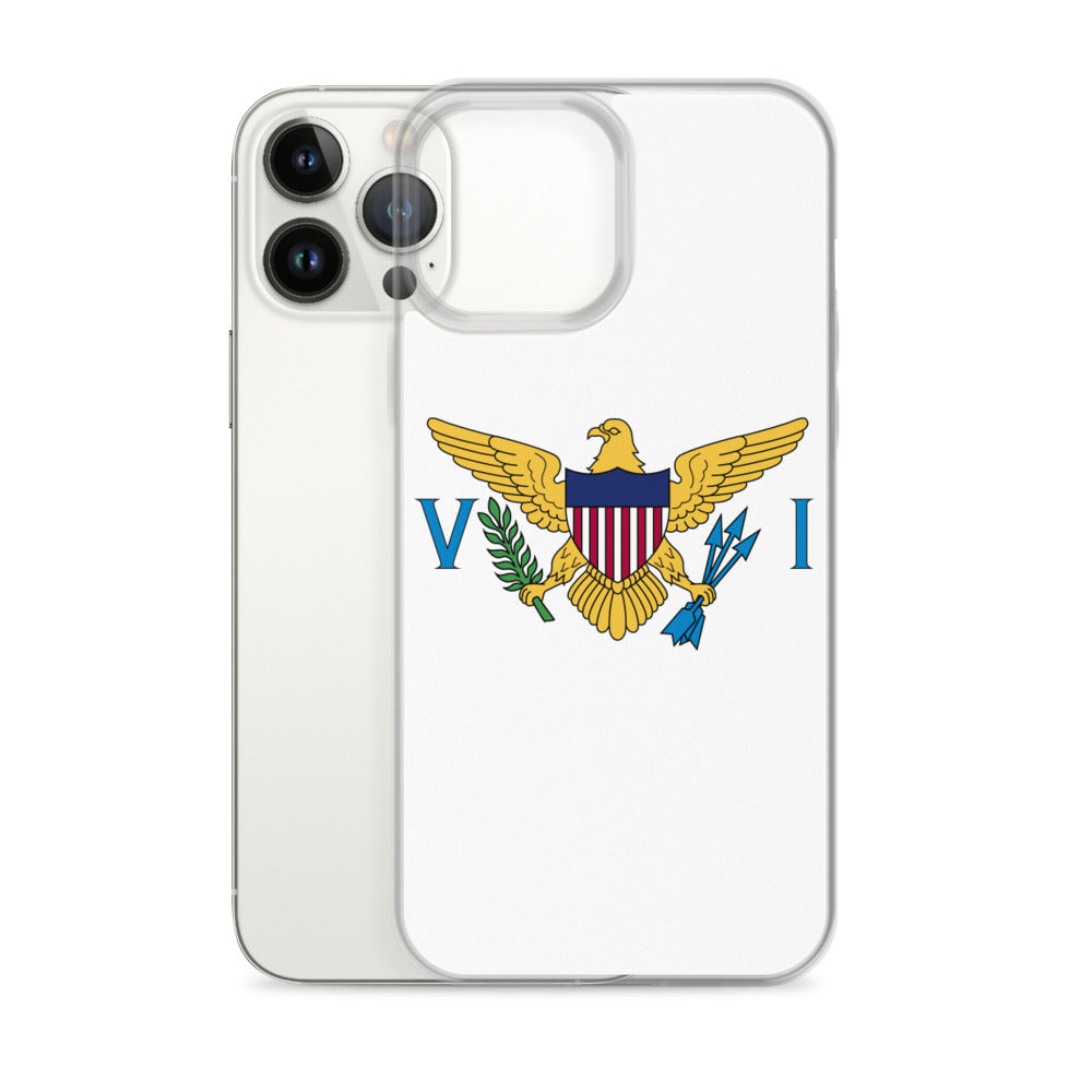 US Virgin Islands Premium iPhone Case – White