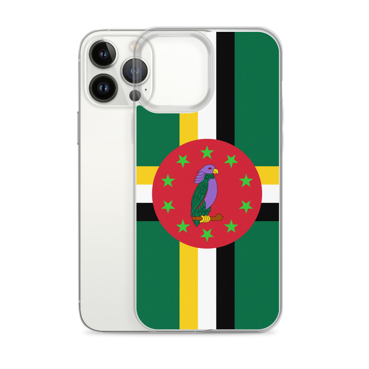 Dominica Premium iPhone Patriotic Flag Case