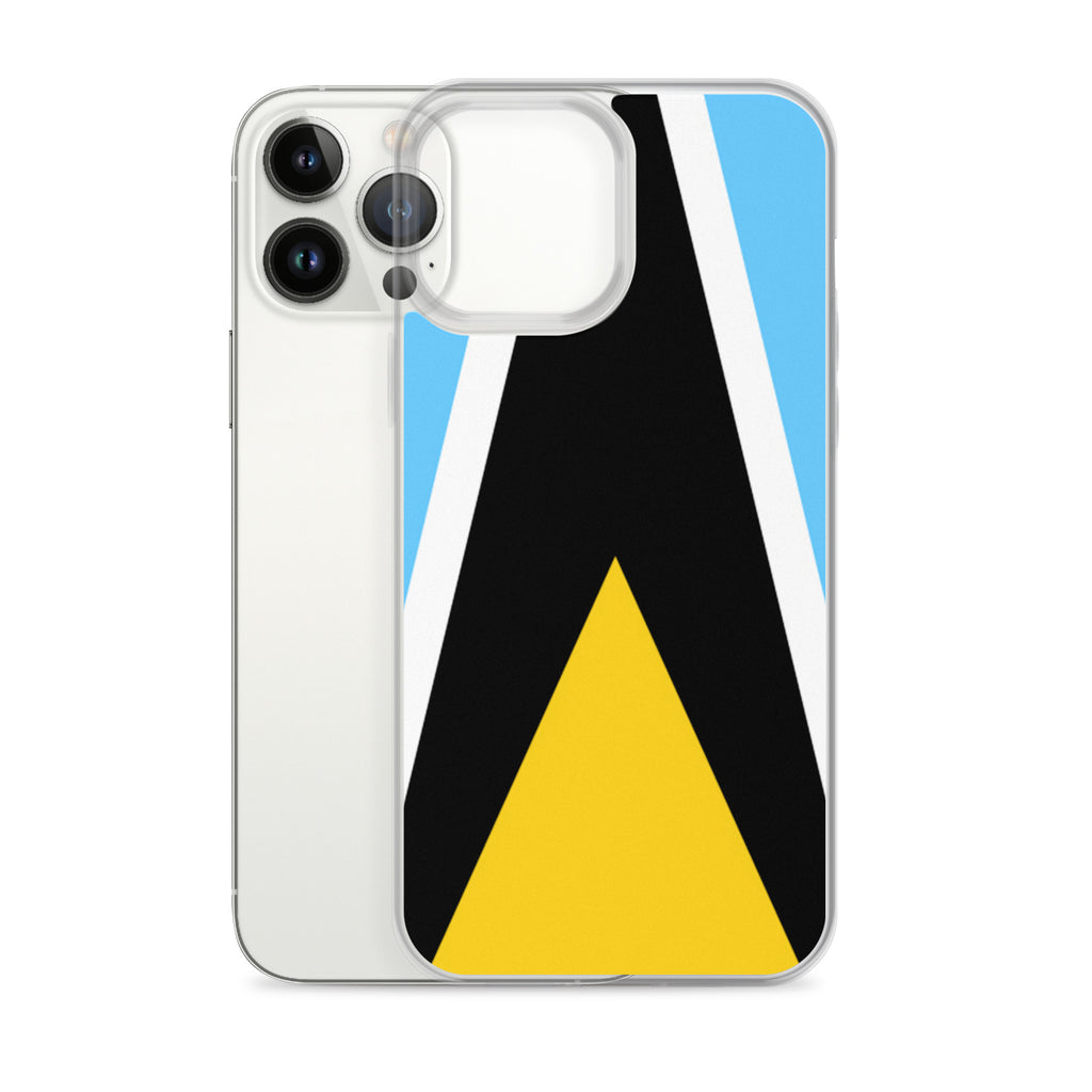 Saint Lucia Premium iPhone Case – Full Flag