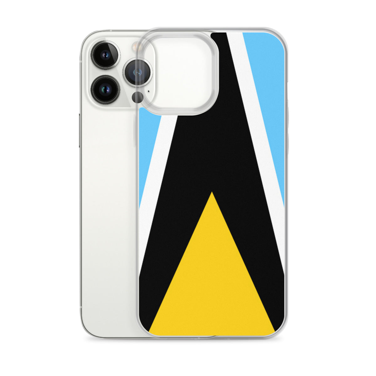 Saint Lucia Premium iPhone Case – Full Flag