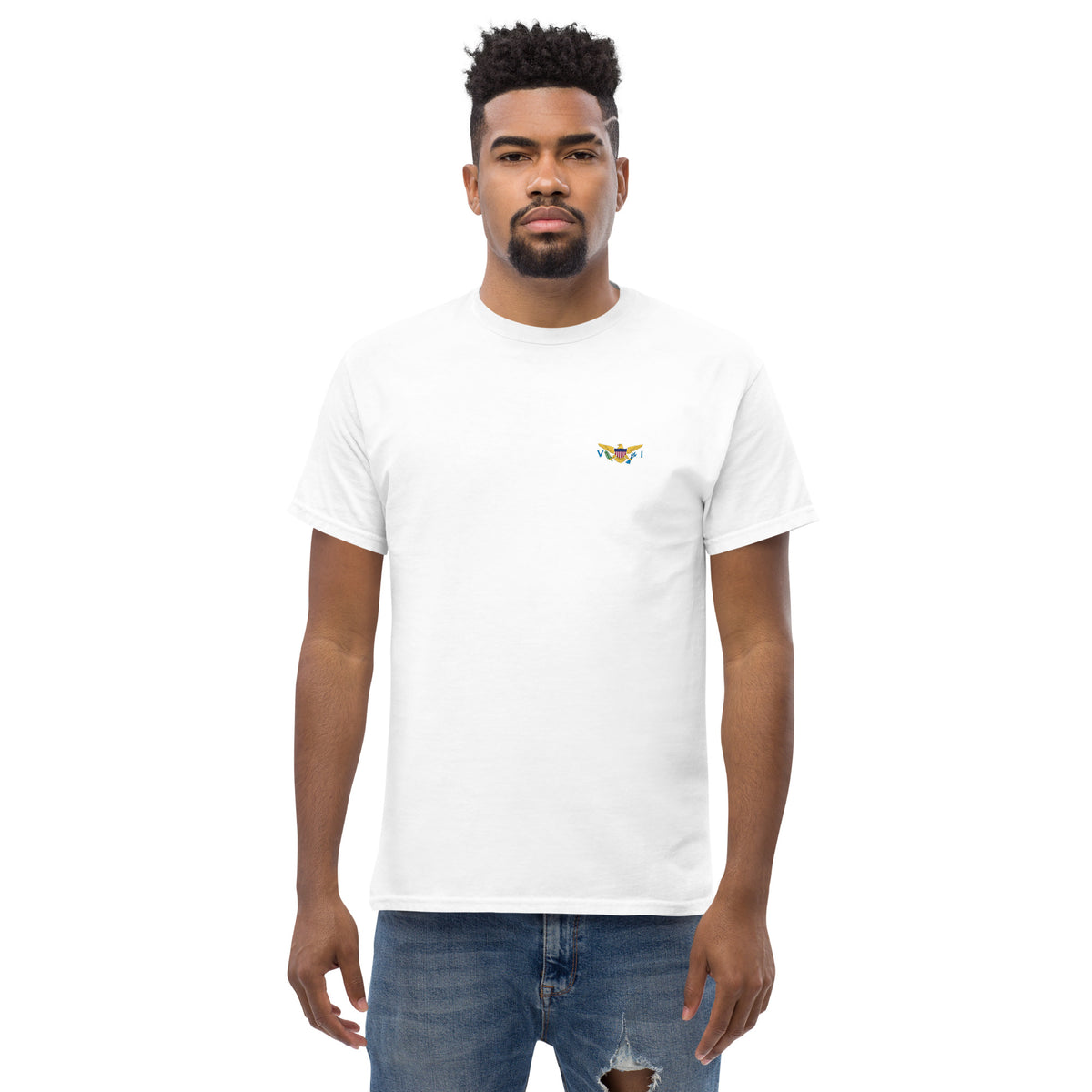 US Virgin Islands Men's Heavyweight Tee
