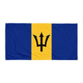 Barbados Patriotic Beach Towel