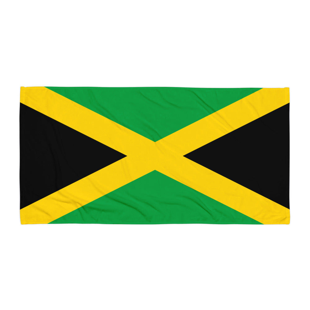 Jamaica Patriotic Beach Towel