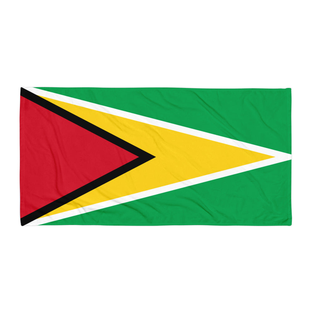 GUYANA PATRIOTIC BEACH TOWEL