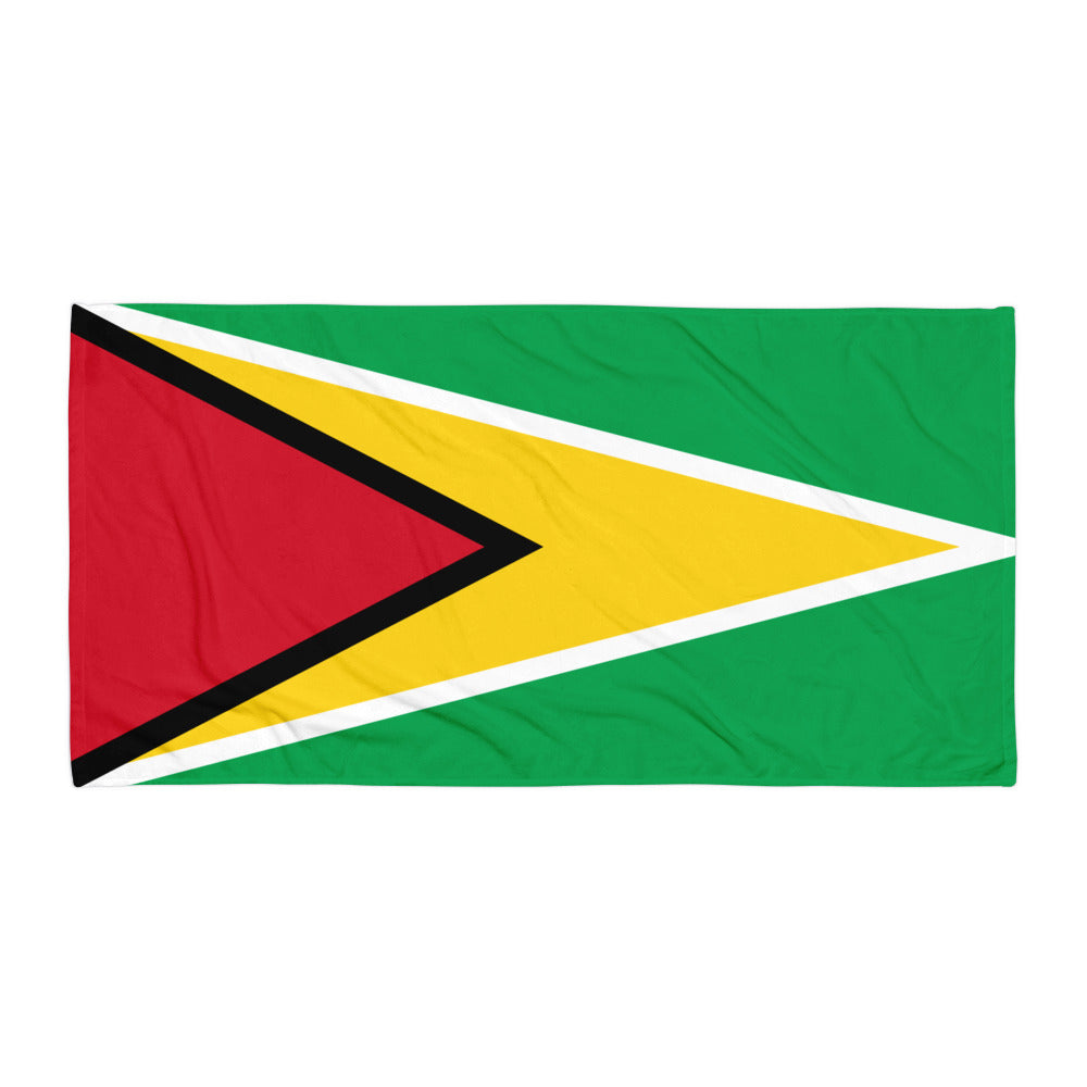 Guyana Patriotic Beach Towel
