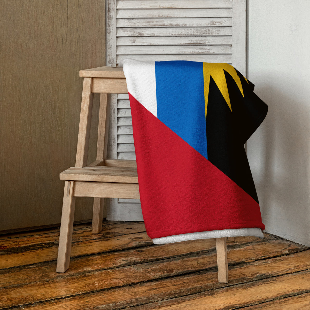 Antigua and Barbuda Patriotic Beach Towel
