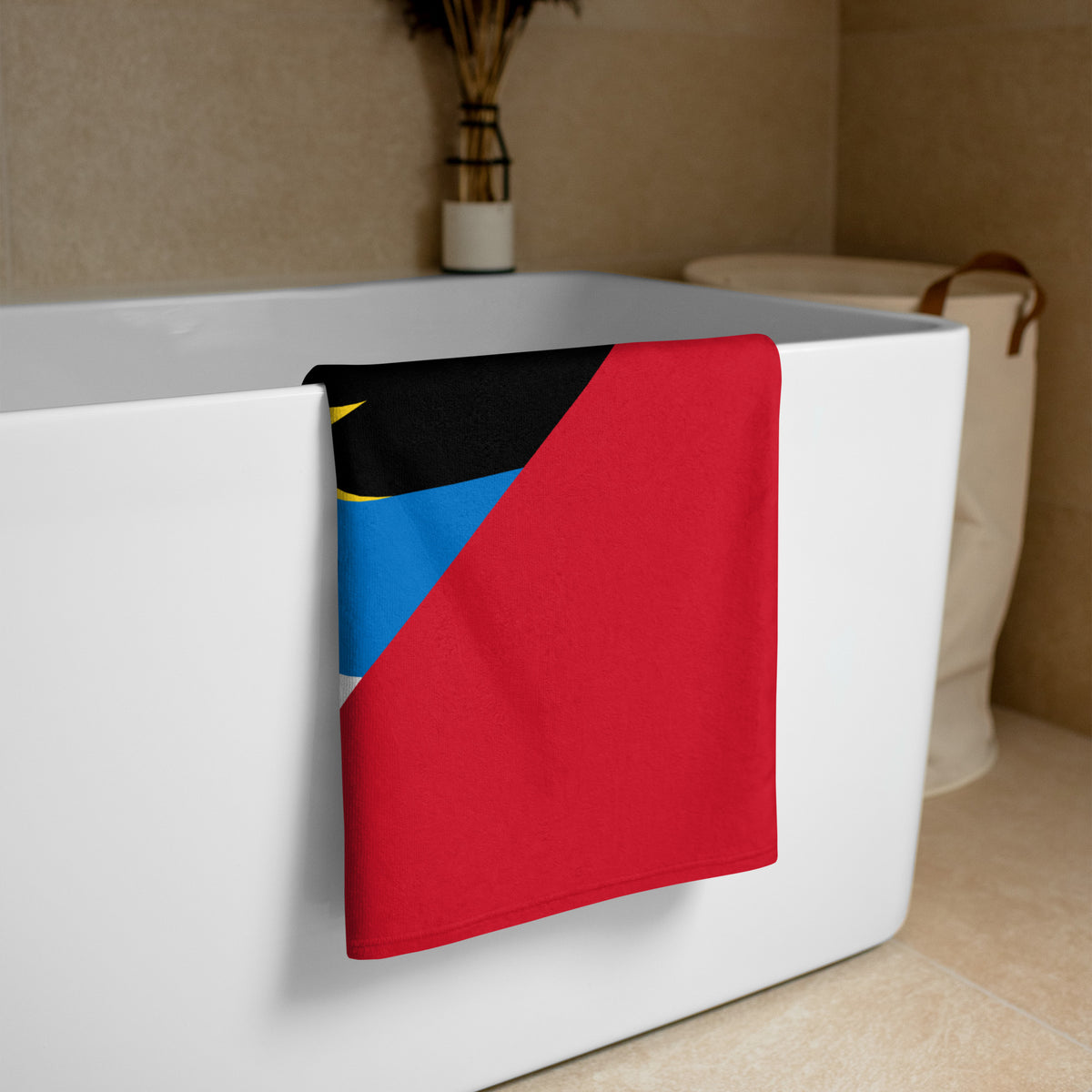 Antigua and Barbuda Patriotic Beach Towel