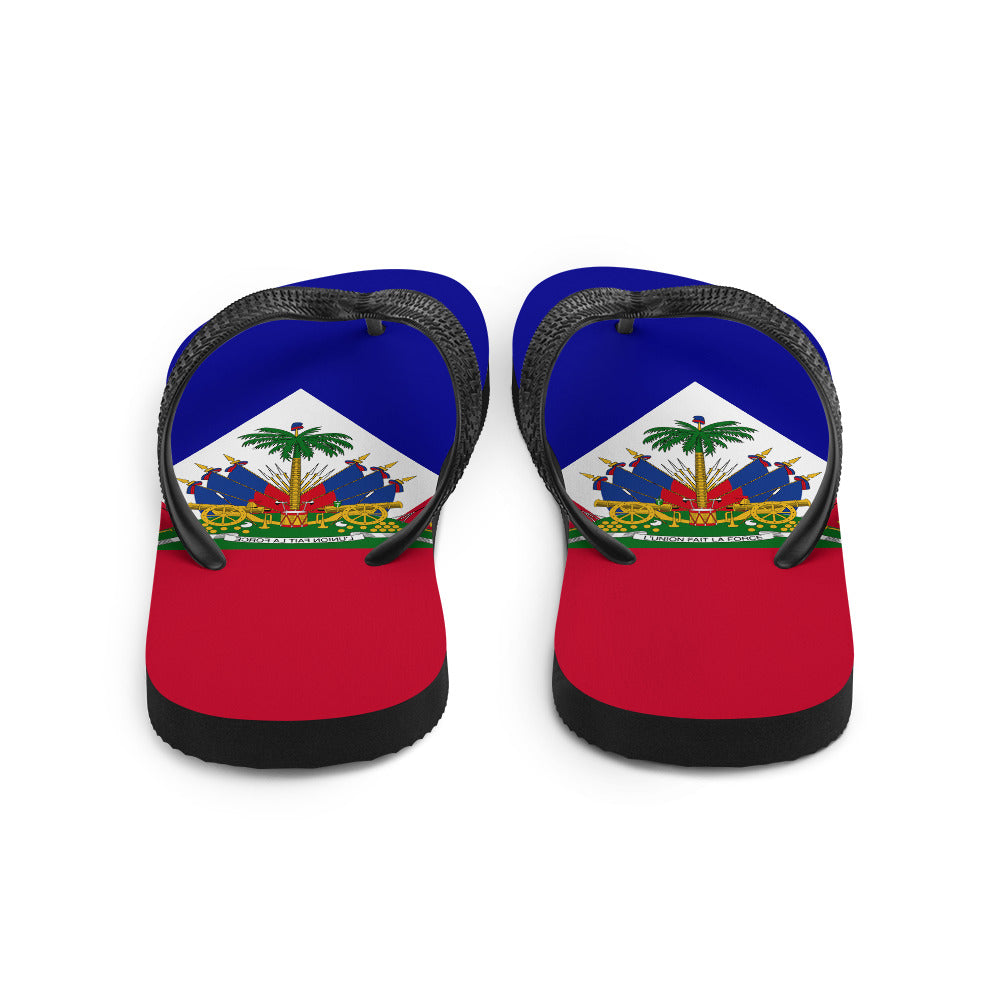 Haiti Flip-Flops – Full Flag