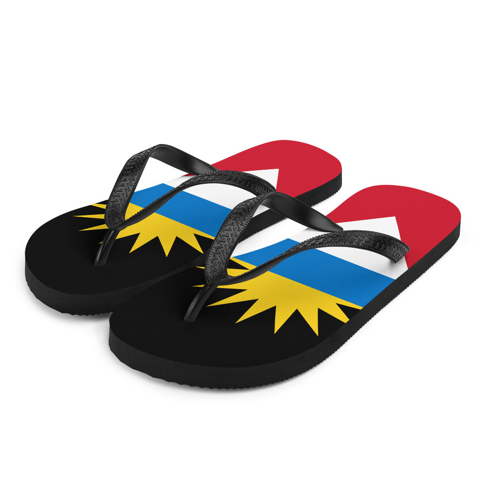 ANTIGUA AND BARBUDA PATRIOTIC FLIP-FLOPS