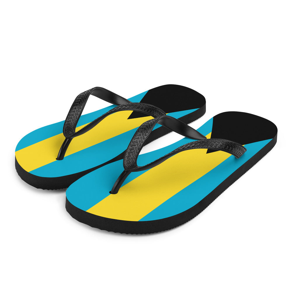 The Bahamas Patriotic Flip-Flops