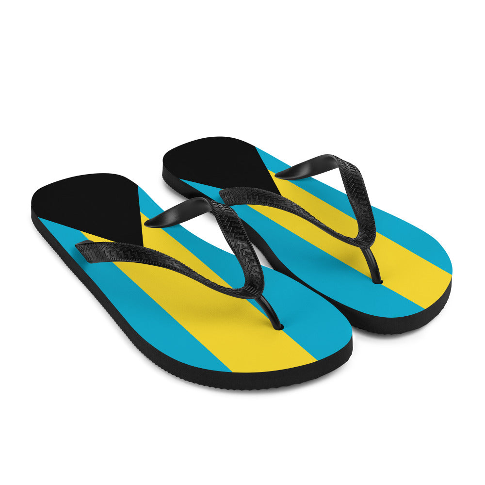The Bahamas Patriotic Flip-Flops