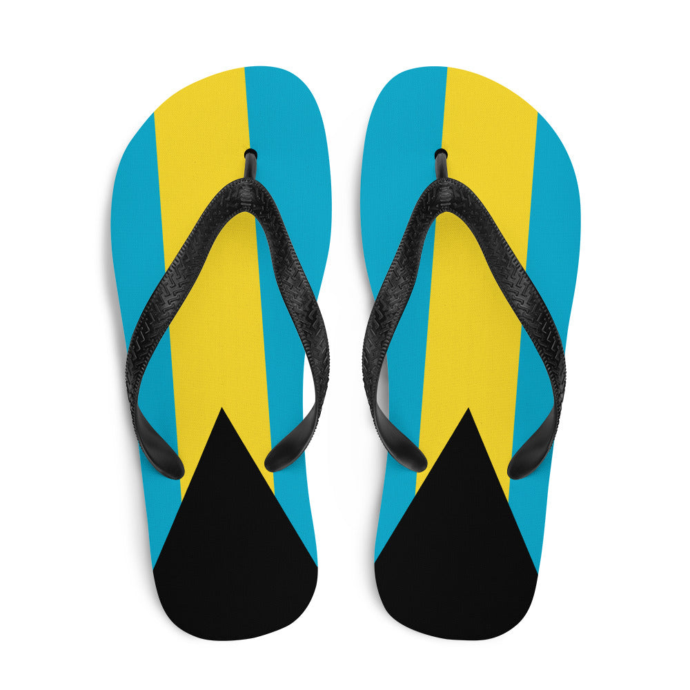 The Bahamas Patriotic Flip-Flops