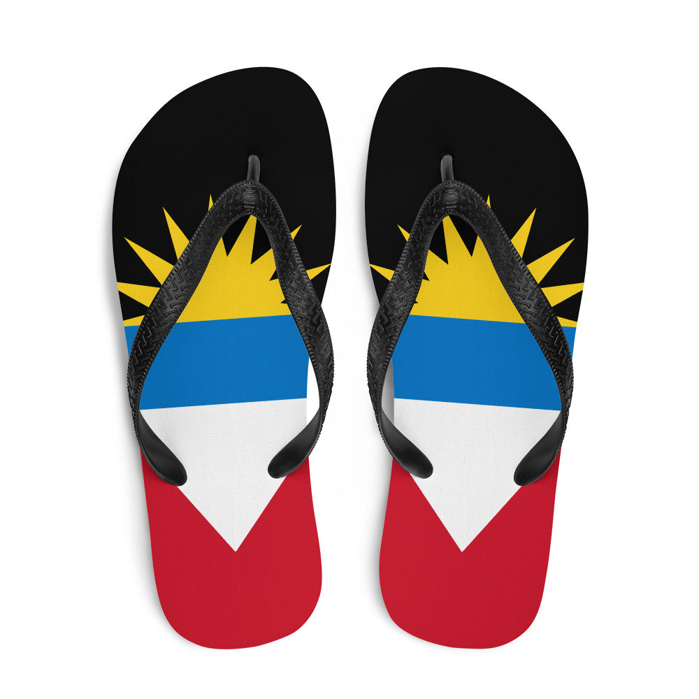 ANTIGUA AND BARBUDA PATRIOTIC FLIP-FLOPS