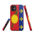 Guadeloupe Tough iPhone Case – Red Sun