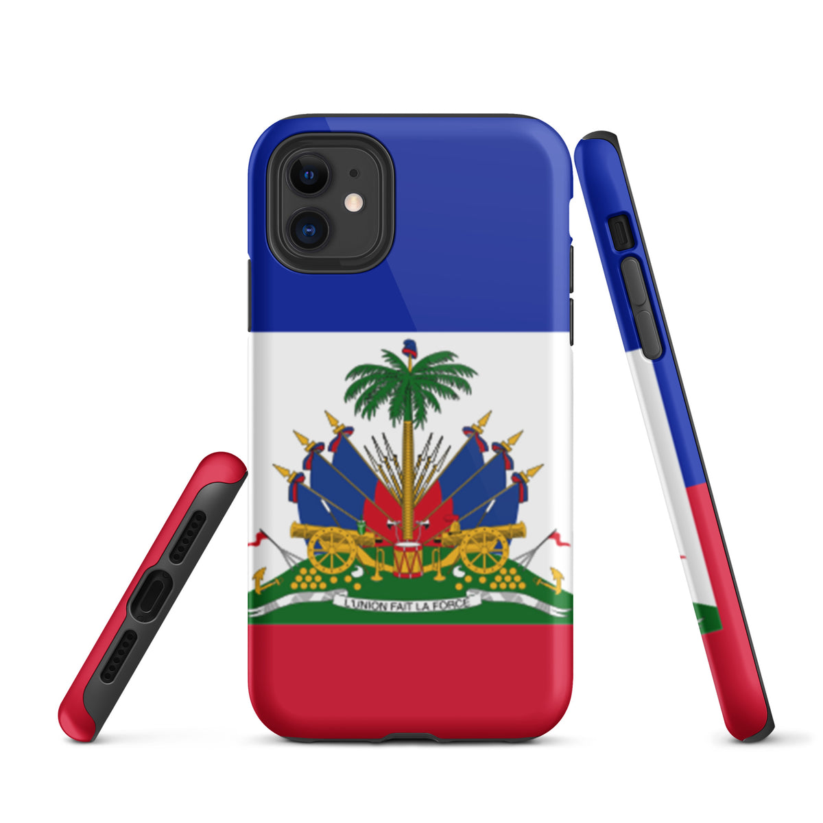 Haiti Tough iPhone Case – Full Flag
