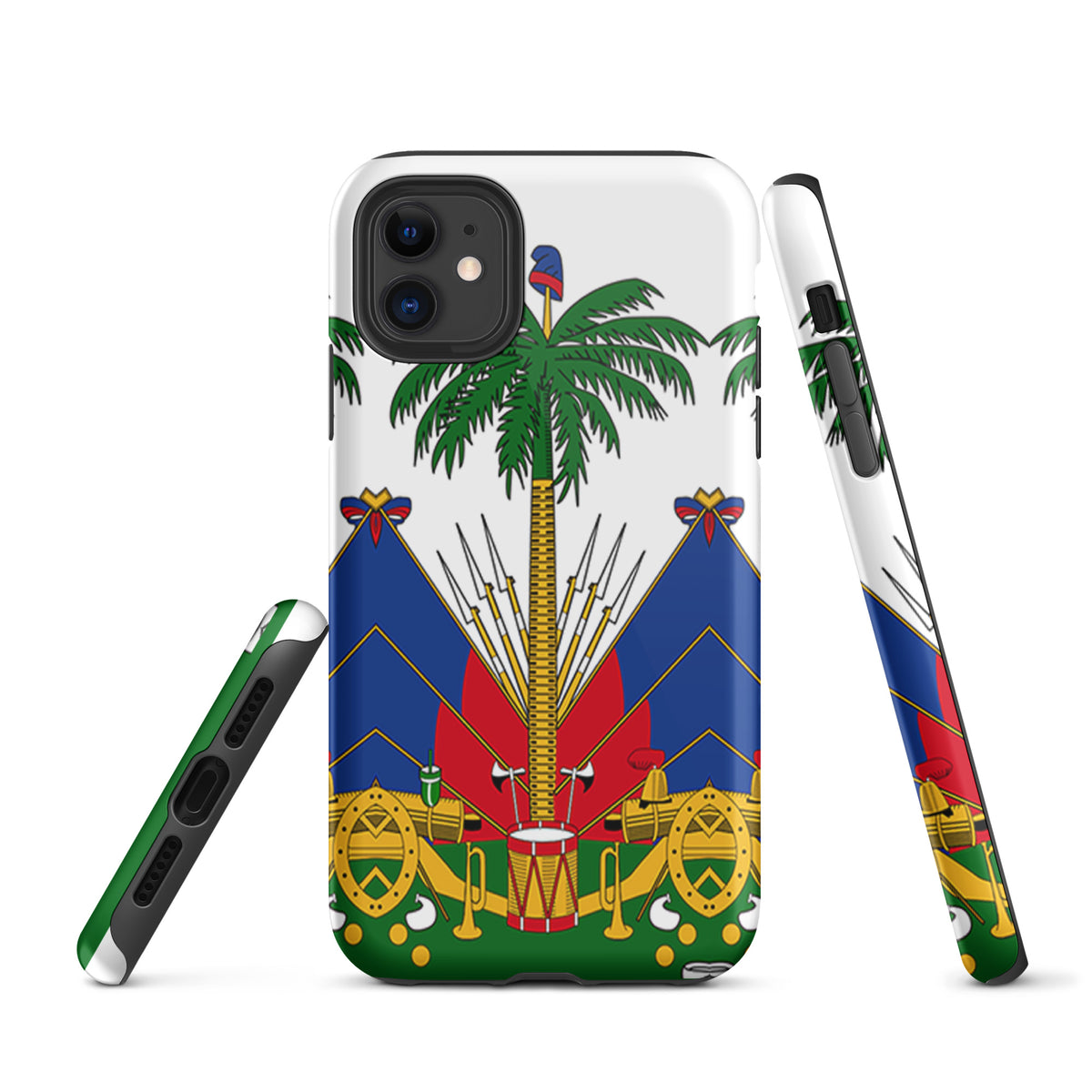 Haiti Tough iPhone Case – White Coat of Arms