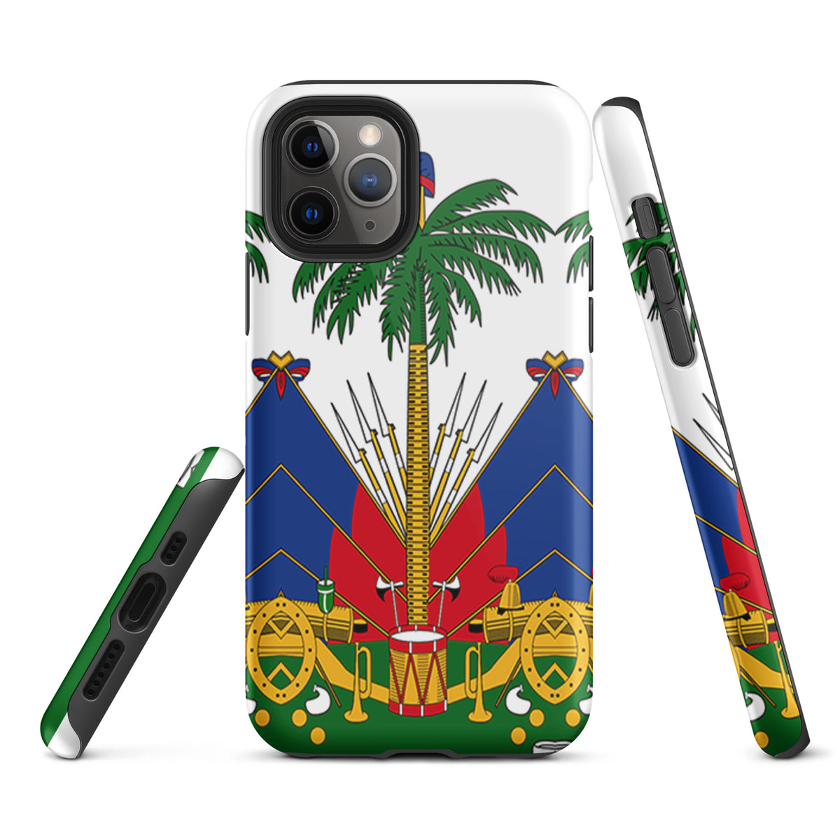 Haiti Tough iPhone Case – White Coat of Arms