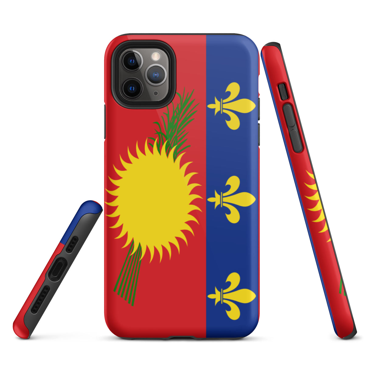 Guadeloupe Tough iPhone Case – Red Sun