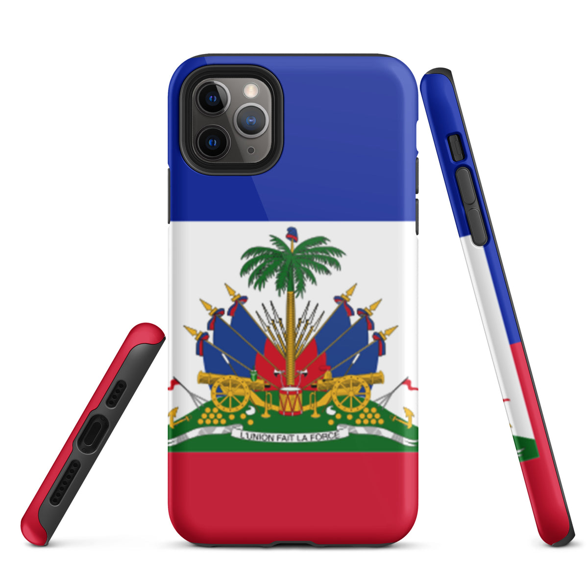 Haiti Tough iPhone Case – Full Flag