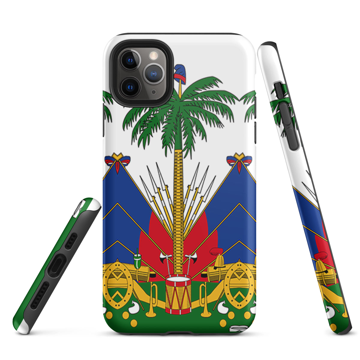 Haiti Tough iPhone Case – White Coat of Arms